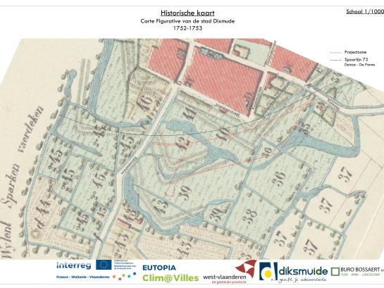 Historische kaart Vestingpark