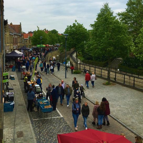 Fairtrade avondmarkt langs de Grote en Kleine Dijk
